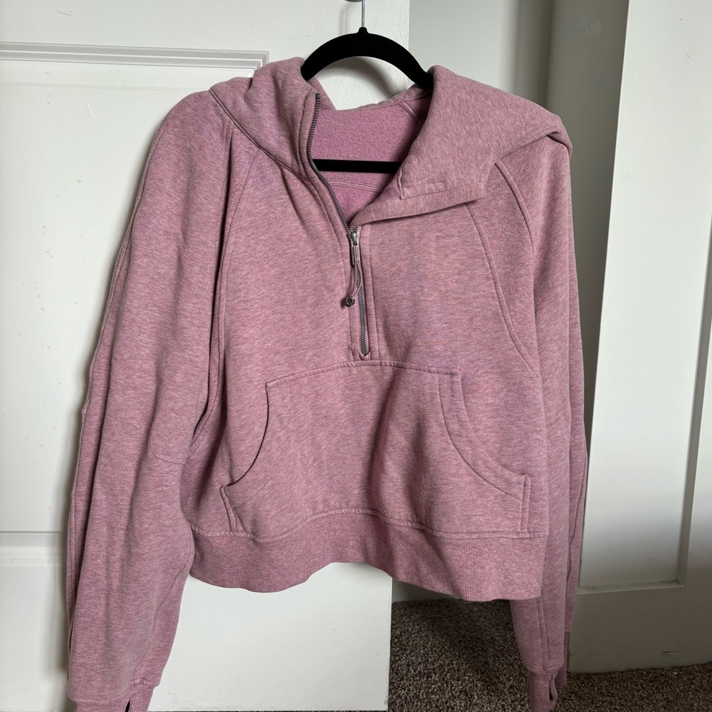Lululemon Scuba Half Zip Hoodie Weathered Purple